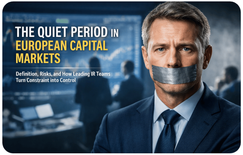The Quiet Period in European Capital Markets
